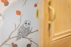 Room 4 - Wallpaper at Wallsend B&B
